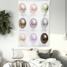 Pastel Colored Bridal Tapestry