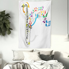 Festival Music Notes Tapestry