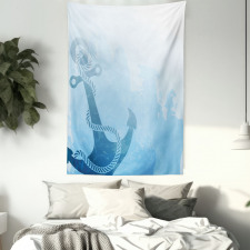 Nautical Deep Sea Bottom Tapestry