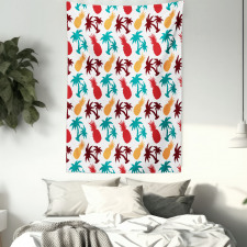 Palm Trees Island Tapestry