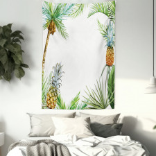 Exotic Palm Trees Tapestry