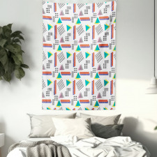 Old Retro Style Pattern Tapestry