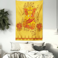 Bohemian Thai Elephant Tapestry