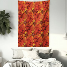 Grungy Flower Romantic Tapestry