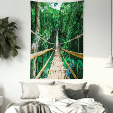 River Bamboo Forest Tapestry