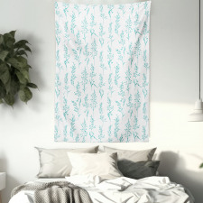 Floral Fresh Plants Tapestry