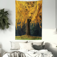 Leaves Tree Autumn Season Tapestry