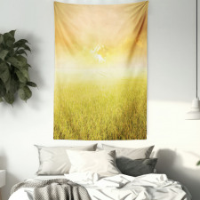 Farm Countryside Field Tapestry
