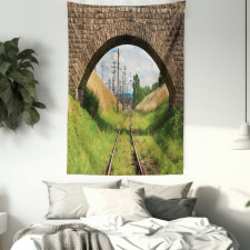 Bridge Railway Tranquil Tapestry