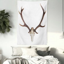 Antlers Skeleton Hunter Tapestry