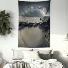 Milky Way Foggy Space Tapestry