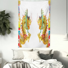 Dragon Oriental Culture Tapestry