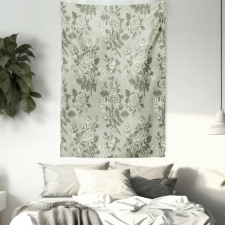 Bamboo Tree Leaves Tapestry