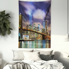 Manhattan Skyline USA Tapestry