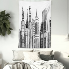 Urban Architecture Art Tapestry