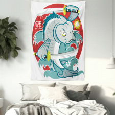 Samurai Martial Art Tapestry