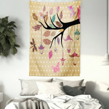 Vintage Boho Tree Tapestry