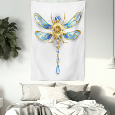 Mechanical Dragonfly Tapestry