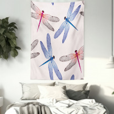 Dragonfly Wings Art Tapestry