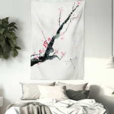 Cherry Sakura Tree Tapestry