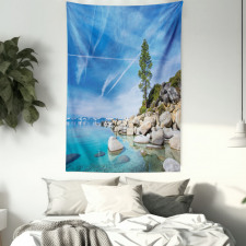 Seascape Lake Tahoe Tapestry