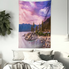 Secret Paradise Forest Tapestry