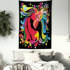 Futuristic Rainbow Tapestry