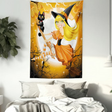 Witch Conceptual Colors Tapestry