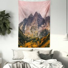 Mountain Forest Scenery Tapestry