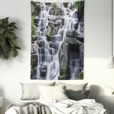 Stream on Rock Nature Tapestry