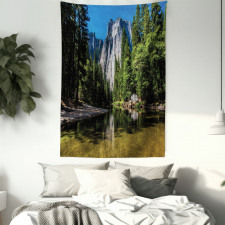 Granite Cliff River Tapestry