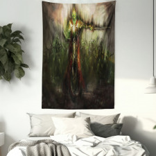 Ghost King in Field Tapestry