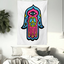 Hippie Boho Hand Fatima Tapestry