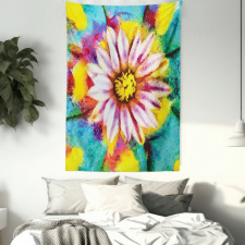 Petal Floral Print Art Tapestry