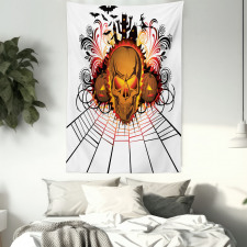 Skull Witch Tapestry