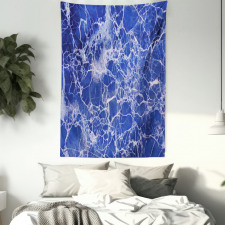 Cracked Marble Pattern Tapestry