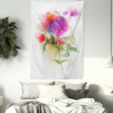 Blooming Orchid Pastel Tapestry