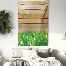 Daisy Flower Garden Tapestry