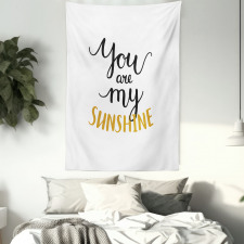 Romantic Words Love Tapestry