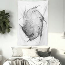 Futuristic Forms Image Tapestry