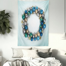 New Years Ornament Tapestry