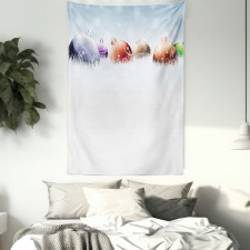 Winter Snow Field Tapestry