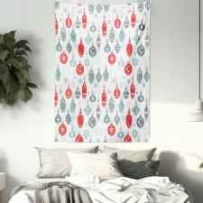 Joyful Xmas Pattern Tapestry