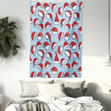 Pop Art Style Poster Tapestry