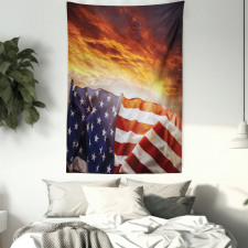 Sunset and Horizon Tapestry