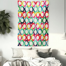 Retro Spots Tapestry