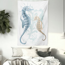 Fishes in Soft Tones Tapestry