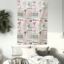 Fashion Magazine Retro Tapestry