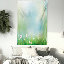 Spring Nature Field Tapestry