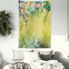 Spring Foliage Vintage Tapestry